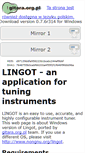 Mobile Screenshot of lingot.gitara.org.pl